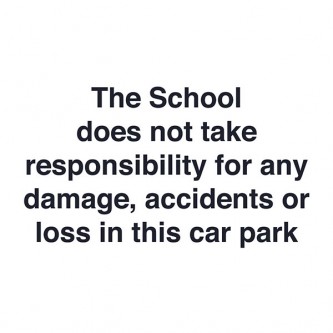 The School Does Not Take Responsibility - Landscape - Large