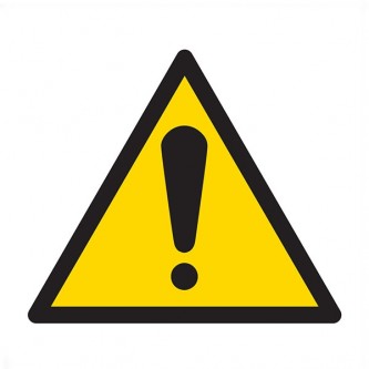 Warning Symbol - Square