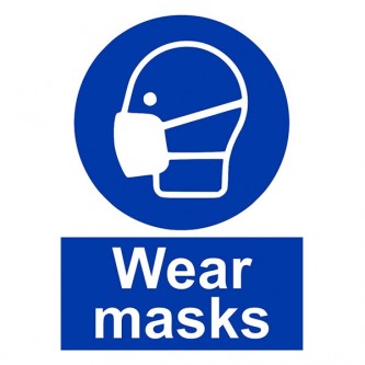 Wear Masks - Portrait