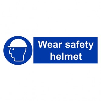 Wear Safety Helmet - Landscape