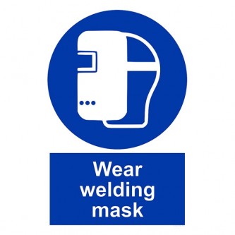 Wear Welding Mask - Portrait