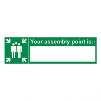 Your Assembly Point Is - With Blank - Landscape